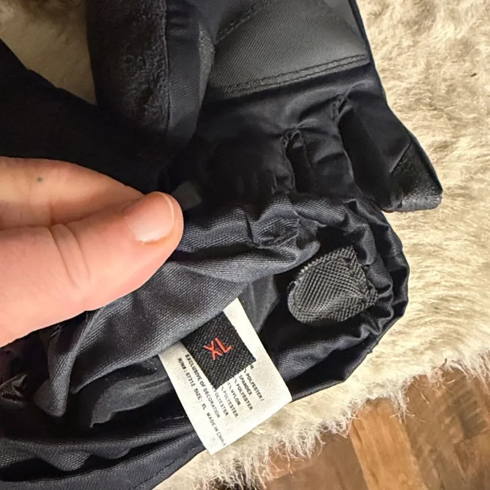 HEAD Black Winter Gloves YXL (4000)